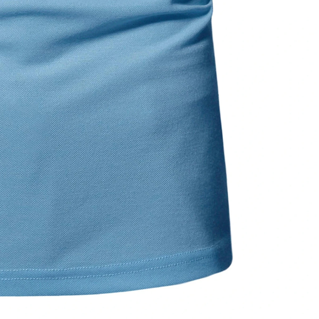 Men's Breathable Stand Collar Polo Shirt | Casual Streetwear
