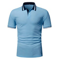 Men's Breathable Stand Collar Polo Shirt | Casual Streetwear