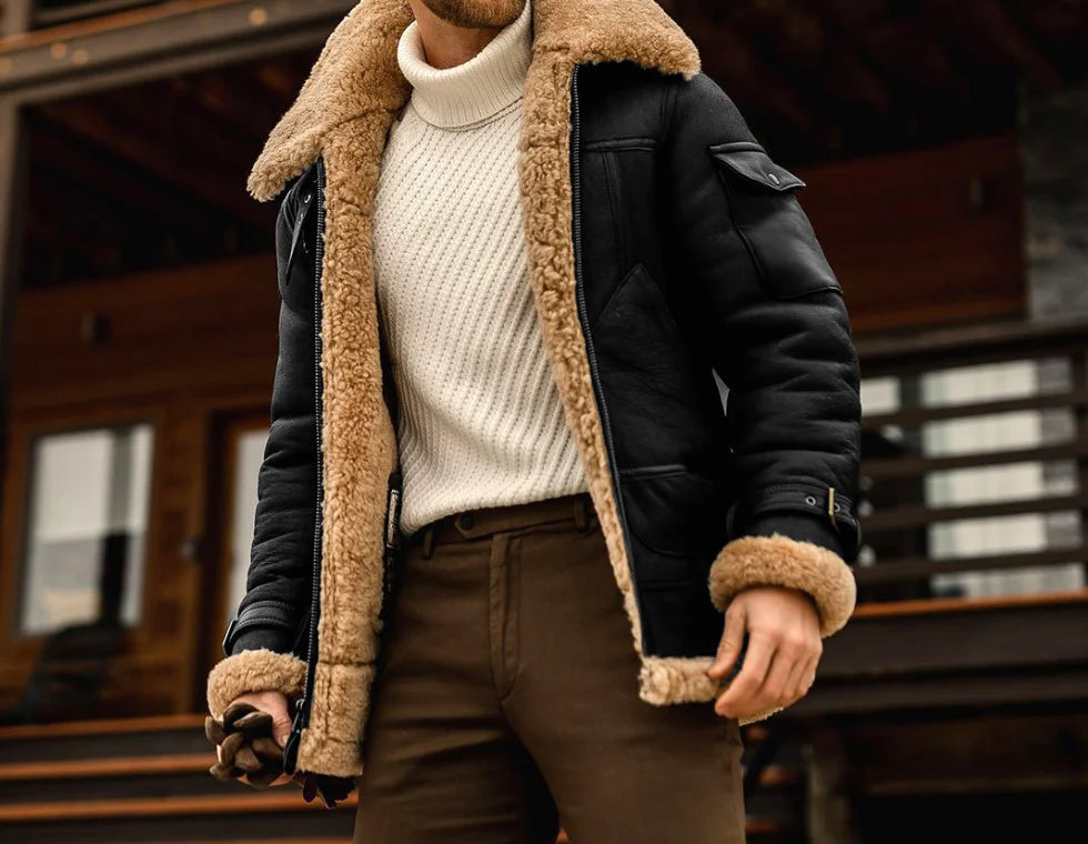 New Fashion Casual Long Sleeve Turn-down Collar Zipper Pockets Solid Color Slim Fit Jacket For Men,4 Colors