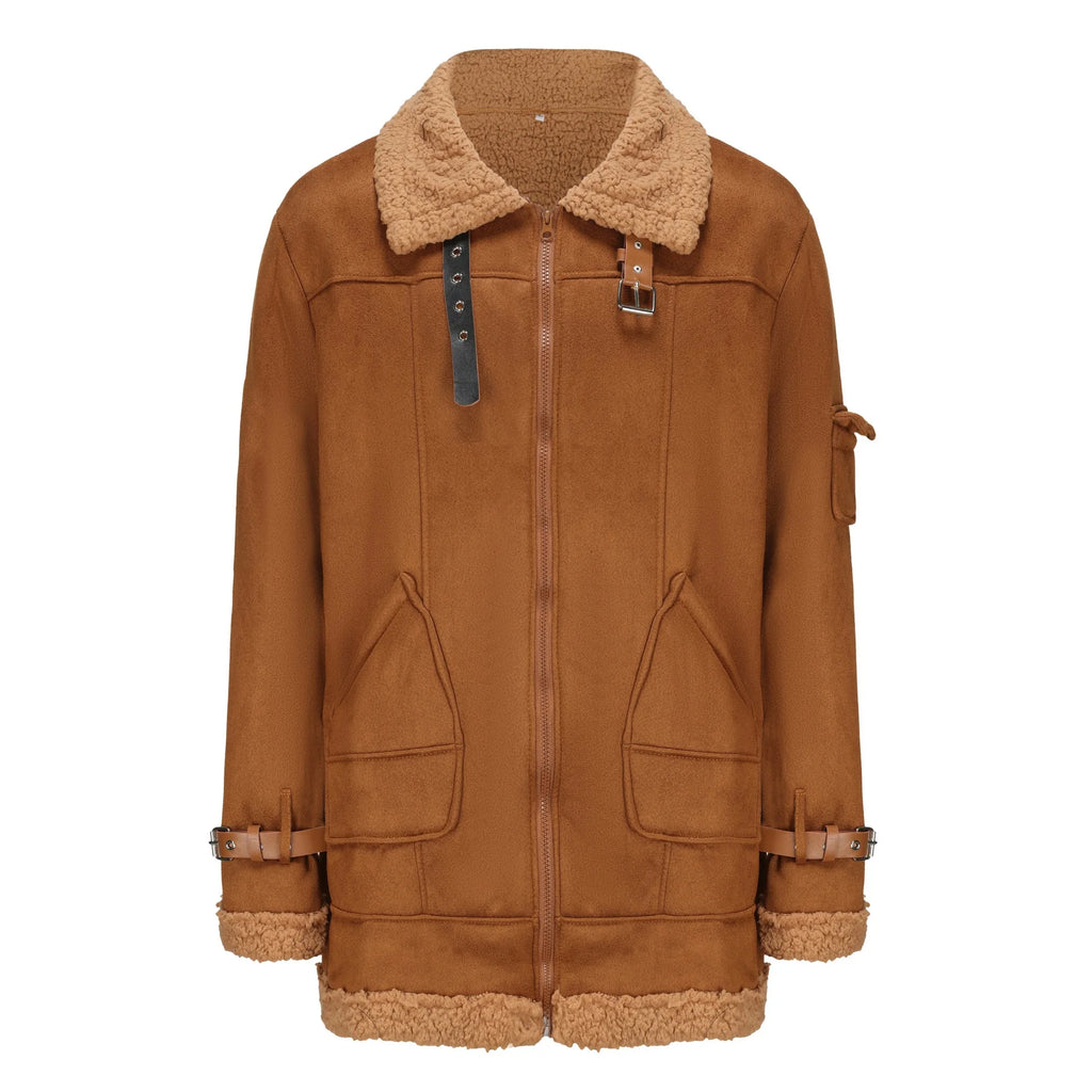 New Fashion Casual Long Sleeve Turn-down Collar Zipper Pockets Solid Color Slim Fit Jacket For Men,4 Colors