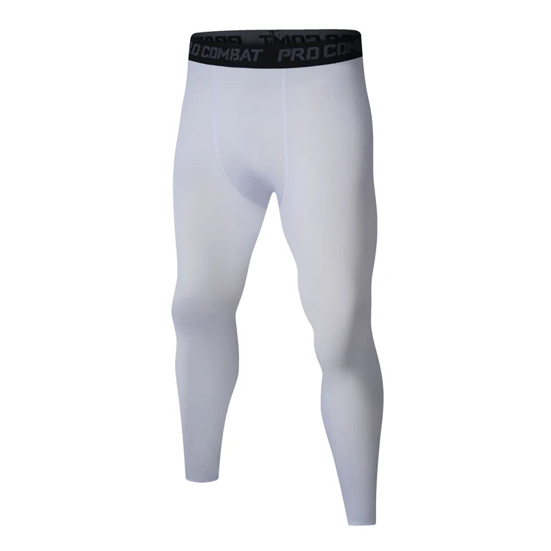 Men's Sports Leggings, Bottoming Shorts, Quick-drying Stretch Fitness, Running, Track and Field, Basketball Training, Compressio