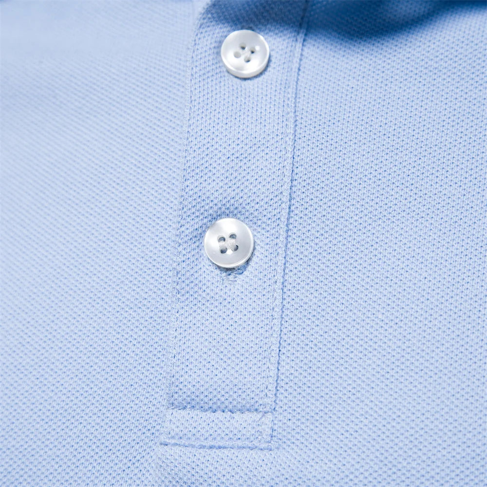 Men's 100% Cotton Solid Polo Shirt | Classic Fit | Summer