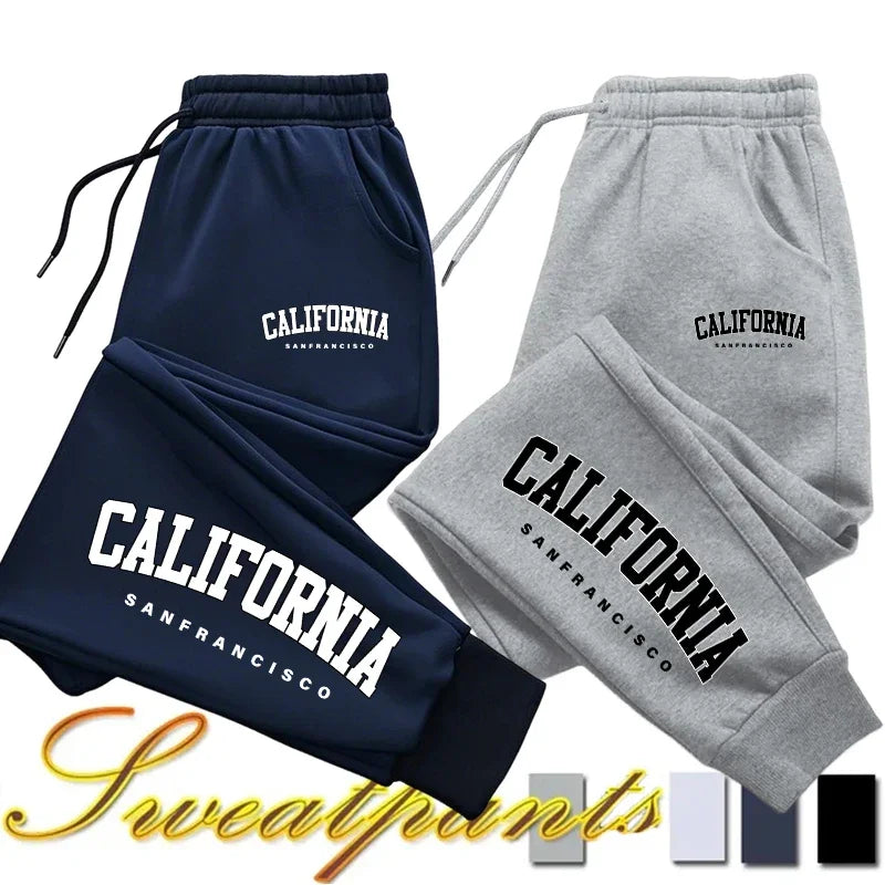 Men's Printed Jogger Sweatpants | Gym & Outdoor Sports