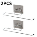 4/1PCS Kitchen Paper Holder Towel Storage Hook Toilet Paper Holder Towel Stand Storage Rack Tissue Holder Bathroom Organizer